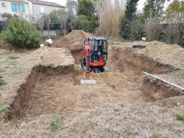  piscine traditionnelle béton