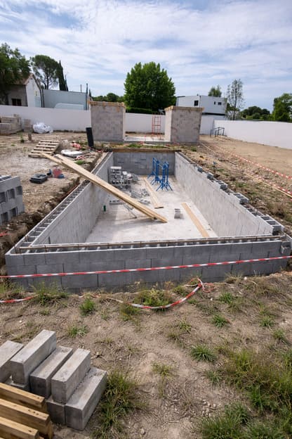 Construction de piscine